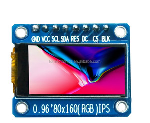 Layar LCD TFT 0.96 inci layar warna LCD resolusi 80*160 ST7735 Driver HD layar IPS - Product Image 5