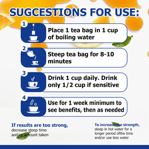 Best Selling Total Tea Slimming Detox Tea with Total Carbohydrate Support Health Kidney Function Citrus Cinnamon Tea - Product Image 5