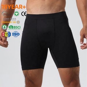 Intimo Maschile, Pantaloncini da Palestra a Compressione ad Alta Elasticità, Traspiranti, <span class=keywords><strong>Slip</strong></span> e Boxer Sportivi da <span class=keywords><strong>Uomo</strong></span> - Product Image 1