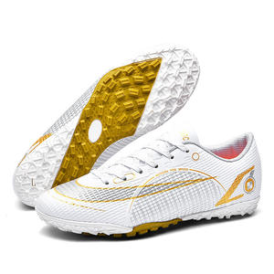 <span class=keywords><strong>Botas</strong></span> de fútbol para niños y niñas, zapatillas de entrenamiento de cuero, césped <span class=keywords><strong>artificial</strong></span>, AG nails - Product Image 2