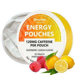 Bolsitas de Café Personalizadas Sin Nicotina con 100 mg de Cafeína, Suplemento de L-teanina, Cafeína Natural, Bolsitas Energéticas Nootrópicas - Product Image 1