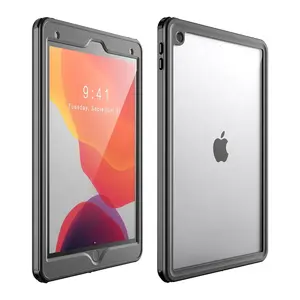 IPX8 360 Derajat Penuh Tubuh Air Pelindung Clear Cover untuk iPad 7 8 9 Generasi Tahan Air Tablet Case untuk Ipad Case 10.2