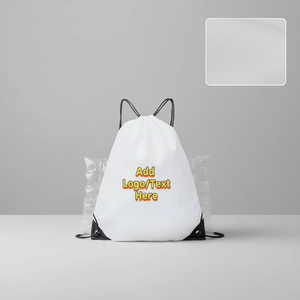 Sac à dos à cordon personnalisé avec logo pour enfants, sac d'école léger en polyester, sac à dos à cordon pour garçons et filles, cadeau personnalisé - Product Image 1