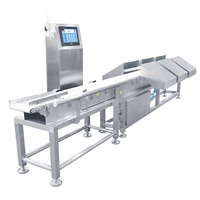 Intelligente transportband weeg- en sorteermachine, automatische digitale transportband weegcontrole, OEM ODM roestvrij staal 1g