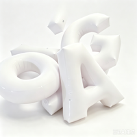 Lettres gonflables 3D étanches en PVC, décoration pour fêtes, mariages et événements en plein air, texte et couleur personnalisés disponibles