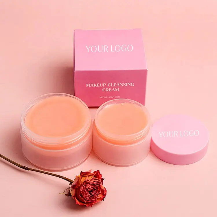 Wholesale 30g 50g Natural Make Up Removing Cream Facial & Skin Deep Cleansing Balm Private Label Makeup Remover