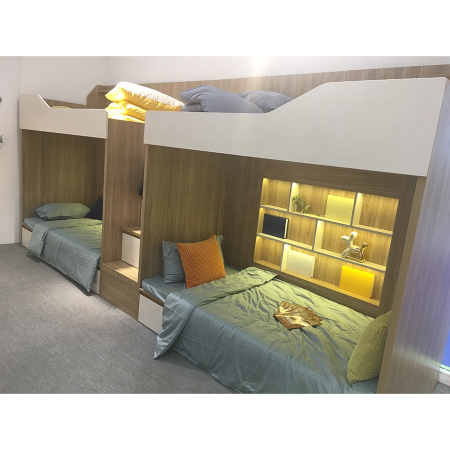 Деревянная кровать под заказ, мебель для спальни и общежития