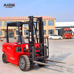 Forklift Listrik Roda Bebas Ongkir Baterai Lithium Kapasitas 3 Ton 5 Ton Kabin Loader untuk Dijual - Product Image 1