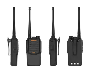 Mạnh mẽ 10km Talkie-Walkie UHF 5W walkies talkies dài rang baiston Walkie-talki