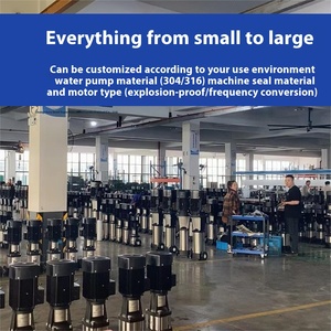 ปั๊มหอยโข่งหลายใบพัดแนวตั้งสแตนเลส CDLF/CDMF สำหรับอุตสาหกรรม หม้อไอน้ำ บำบัดน้ำ ท่อส่งน้ำ บูสเตอร์ OEM - Product Image 2