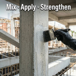 สารเคลือบเสริมแรงคอนกรีต สารเสริมแรงรอยแตก สารเคลือบฟื้นฟูคอนกรีตสำหรับโครงสร้าง - Product Image 4