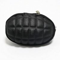 Étui de clé de voiture portable et étanche, anti-rayures, anti-chute, en forme de grenade, sac à fermeture éclair EVA, porte-clés pour hommes et femmes