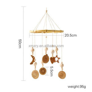Campanilla <span class=keywords><strong>de</strong></span> Madera para <span class=keywords><strong>Cuna</strong></span>, Juguete <span class=keywords><strong>de</strong></span> Peluche, Decoración Colgante para Habitación <span class=keywords><strong>Infantil</strong></span> - Product Image 5
