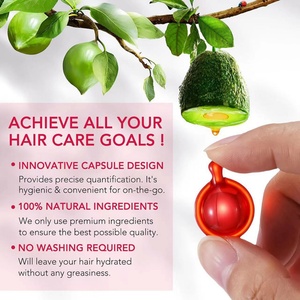 Venta al por Mayor de Fábrica: 40 Cápsulas de Suero Capilar, Nutre, Suaviza y da Brillo al Cabello, Repara el Cabello Dañado, Fórmula 2 en 1 con Vitaminas - Product Image 2