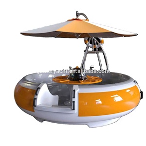 Bateau Donut Électrique en Fibre de Verre pour Barbecue et Loisirs en Parc - Product Image 3