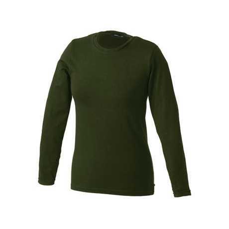 Tangy-T Women's Long Sleeve Blouse with Elastane Comfortable and Stretchy Long Sleeve Shirt