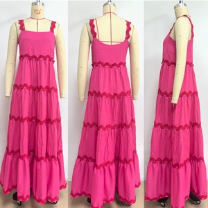 2024 estate senza maniche Casual allentato abiti Midi per le donne abiti Casual Shopping <span class=keywords><strong>Online</strong></span> su Alibaba - Product Image 5