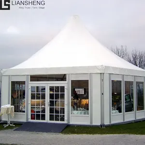 A-Shape Pagoda Tent Aluminum Frame Wedding Party Events Professional Large Tents With Canopy