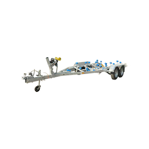 Remorques en aluminium robuste de différentes tailles Yacht Jet Ski Trailer <span class=keywords><strong>Bateau</strong></span> ponton de haute qualité avec moteur et <span class=keywords><strong>remorque</strong></span> - Product Image 3