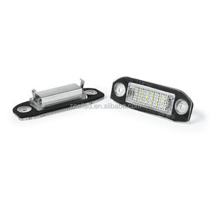 Prix de gros LED plaque d'immatriculation lampe voiture lumières pour VOLVO S80 V70 XC60 XC70 XC90 V50 S40 C30 plastique 12V Volvo <span class=keywords><strong>Automobile</strong></span> - Product Image 5