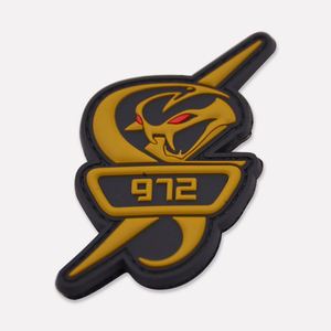 Design Hot Sale Repair Heat Transfer Custom Iron on Patch Applique Silicone Logo <b>Rubber</b> Badge PVC Patches for Clothes - Product Image 2
