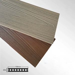 Trung Quốc Nhà cung cấp cung cấp sàn gạch không thấm nước co-đùn chải <span class=keywords><strong>WPC</strong></span> <span class=keywords><strong>decking</strong></span> cho sử dụng ngoài trời - Product Image 2