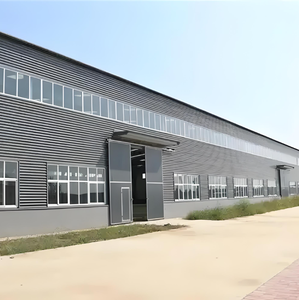 Prefab Kết Cấu Thép nhà kho tùy chỉnh-thực hiện kim loại xây dựng như hội thảo - Product Image 1