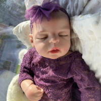 Muñeca Reborn de Silicona Sólida de Cuerpo Completo de 60 cm (24 Pulgadas) de Littleslove, Directo de Fábrica, Realista, Educativa, a la Moda, Impermeable