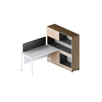 Bureau de travail multi-utilisateurs pour 6 personnes avec ordinateur, mobilier pour ordinateur portable, table de séparation de bureau pour équipes