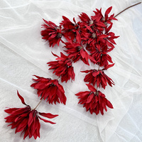 Bon marché Pièce Maîtresse Faux Fleurs Soie Artificielle Long Bâton Fleur pour la Décoration de Plafond de Mariage