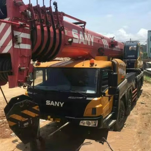 Grue sur camion Sany 100T d'occasion à prix d'usine, structure durable, état impeccable, idéale pour les projets d'ingénierie - Product Image 1