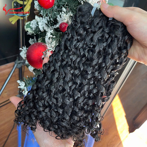 Nouveau produit Steam Pixie Curl, cheveux humains 100% vietnamiens, sans perte de cheveux, sans nœuds - Product Image 4