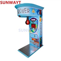 KIDBOXER Aire de jeux intérieure Machine de divertissement Jeu de poinçon à pièces pour enfants Loisirs passionnants pour les centres pour enfants