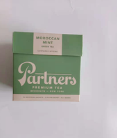 Boîte d'emballage de luxe en carton pour café et thé, Logo personnalisé, petit sac de thé, emballage cadeau, boîte en carton, 100 pièces