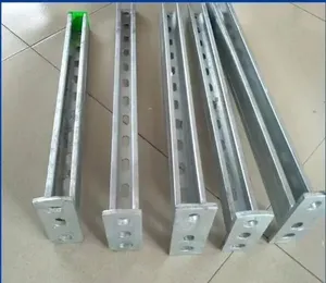 Hot Dip Galvanized Steel Photovoltaic <b>Bracket</b> for Solar Tackers PV <b>Bracket</b> Solar Mounting Racks - Product Image 5