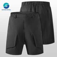 Shorts Homme Sans Coutures à Poches de 5 Pouces Personnalisables, Toucher Frais, Séchage Rapide, Coupe Ample, Polyvalents, pour Course et Fitness, OEM