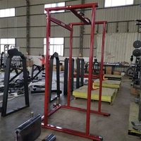 ASM-B4039 Cage de musculation commerciale multifonctionnelle avec barres de traction, machine Smith et rack à squats