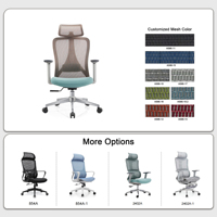 Chaises de bureau ergonomiques avec appuie-tête et soutien lombaire réglables, robustes, pour cadres et fauteuils inclinables, vente en gros