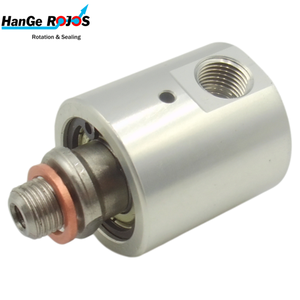 定制GC003S铝空气旋转接头单轴承高温高速钳口转环G1/8 10巴压力 - Product Image 2