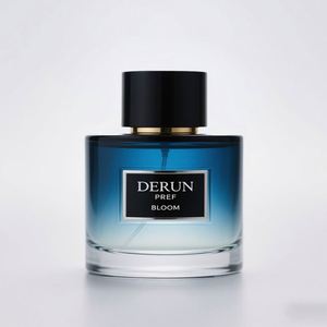 Flaconi per <span class=keywords><strong>Profumo</strong></span> OEM da 30ml, 50ml, 100ml, Bottiglia Cilindrica Originale per <span class=keywords><strong>Profumo</strong></span>, Nuovo Stile Trasparente con Tappo Dorato per Matrimoni - Product Image 3