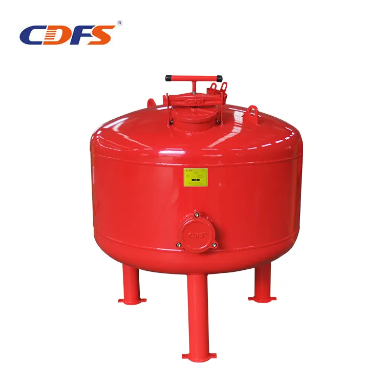 Water treatment filter tank gravel media filter tank self cleaning sand filter tank