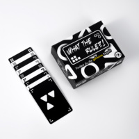 Cartes de jeu personnalisées sur mesure par le fabricant, conception personnalisée, jeu de cartes de fête, jeu de cartes de société pour couples et familles, jeu de cartes à boire pour adultes