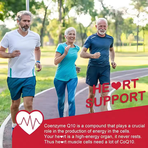 Gummies sans sucre au CoQ10, Niacine et Acide Folique à absorption élevée pour la santé cardiaque, l'énergie cellulaire et les antioxydants - Product Image 5