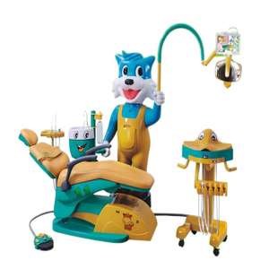 Ghế Nha Khoa Cao Cấp Cho Trẻ Em, Thiết Kế Hoạt Hình Thiết Bị Nha Khoa Điện Đầy Đủ Tính Năng - Product Image 1