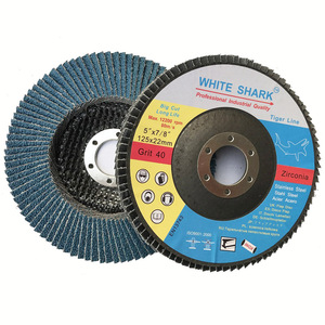 Disques abrasifs, 10mm, 80 niveaux, en métal zircone - Product Image 4