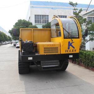 Dumper truk sampah mini 10 ton, truk dumper karet mini, truk dumper perayap, truk beban mini - Product Image 5