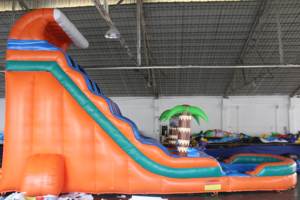 Chất lượng cao trò chơi ngoài trời lớn trượt bơm hơi cho trẻ em Hồ bơi bơm hơi trượt nước bơm hơi khổng lồ trượt nước cho người lớn - Product Image 5