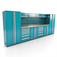 Système d'armoires de rangement en acier pour garage, ensemble de boîtes à outils mobiles pour mécaniciens, poste de travail, établi, armoire à outils pour garage
