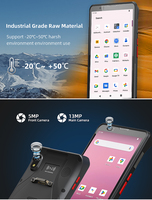 PDA de mano Industrial Android 12 de 6 pulgadas con WIFI NFC RFID, escáner de código de barras, Terminal de recopilación de datos, disponible en stock, 1 unidad
