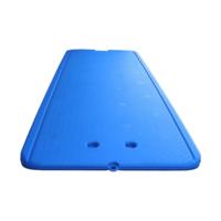 Bateau à fond plat en PE épaissi, double couche, résistant à la pression, durable, personnalisé, anti-âge, 4,5 m, vente en gros, OEM